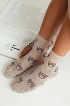 0200.009 - calza donna corta in cotone elasticizzato