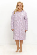 3640 - agnessa - camicia da notte donna in cotone
