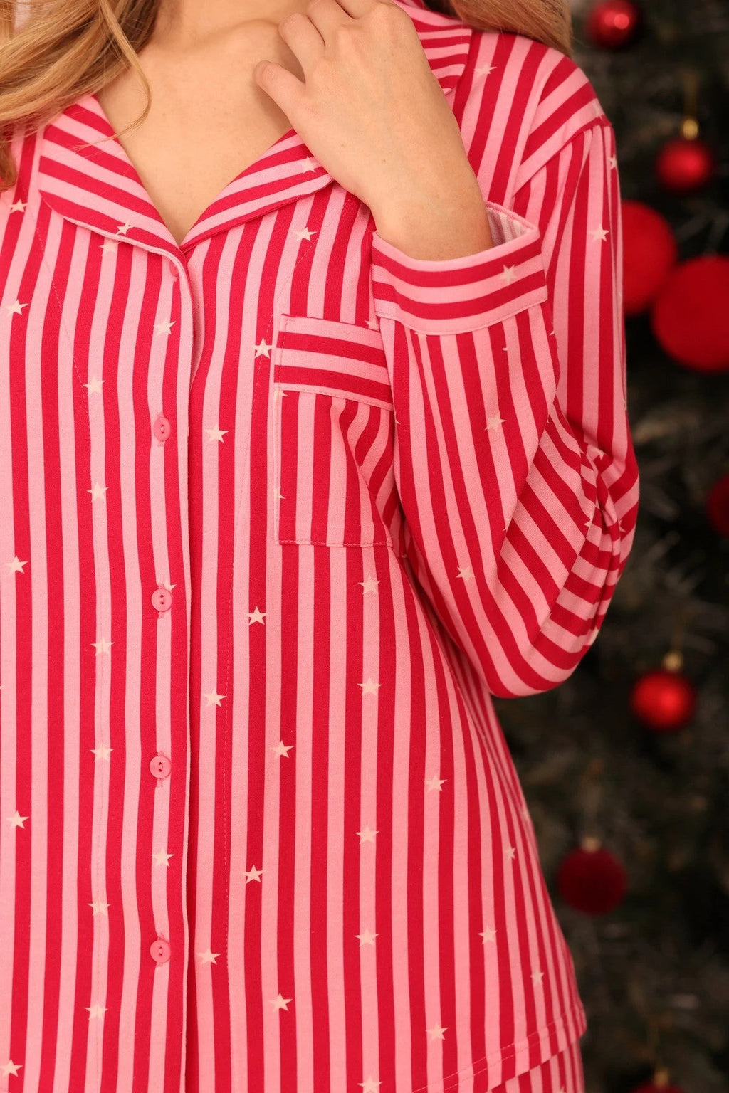 3689 - elizabeth - pigiama da donna in cotone elasticizzato