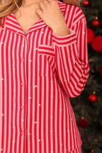 3689 - elizabeth - pigiama da donna in cotone elasticizzato