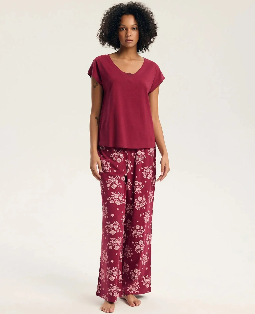 45405 - greta - pigiama lungo da donna