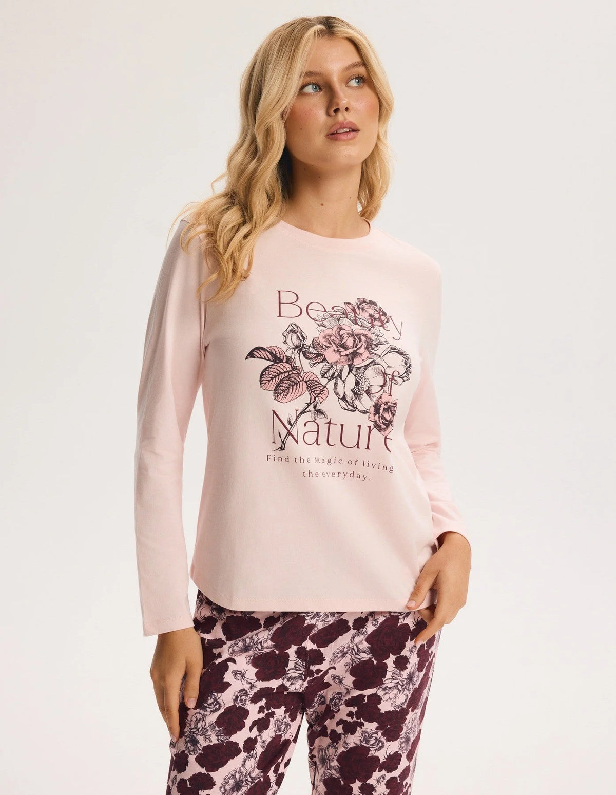 45416 - ginger - pigiama donna in puro cotone