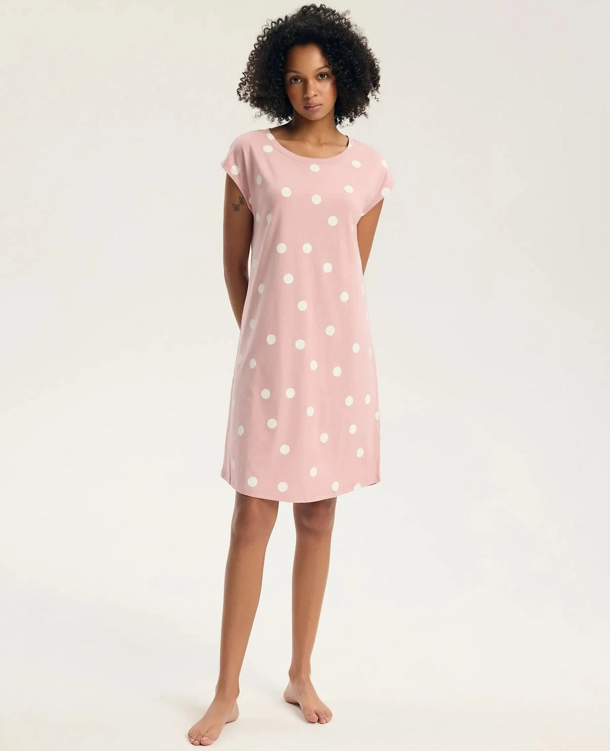 45426 - gitte - camicia da notte a manica corta