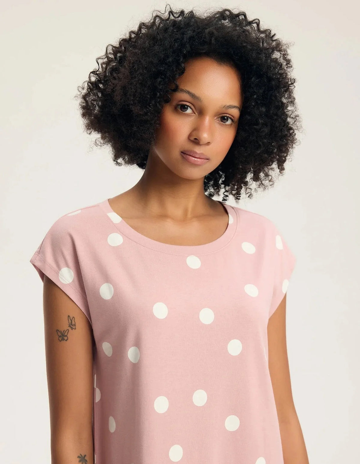 45426 - gitte - camicia da notte a manica corta