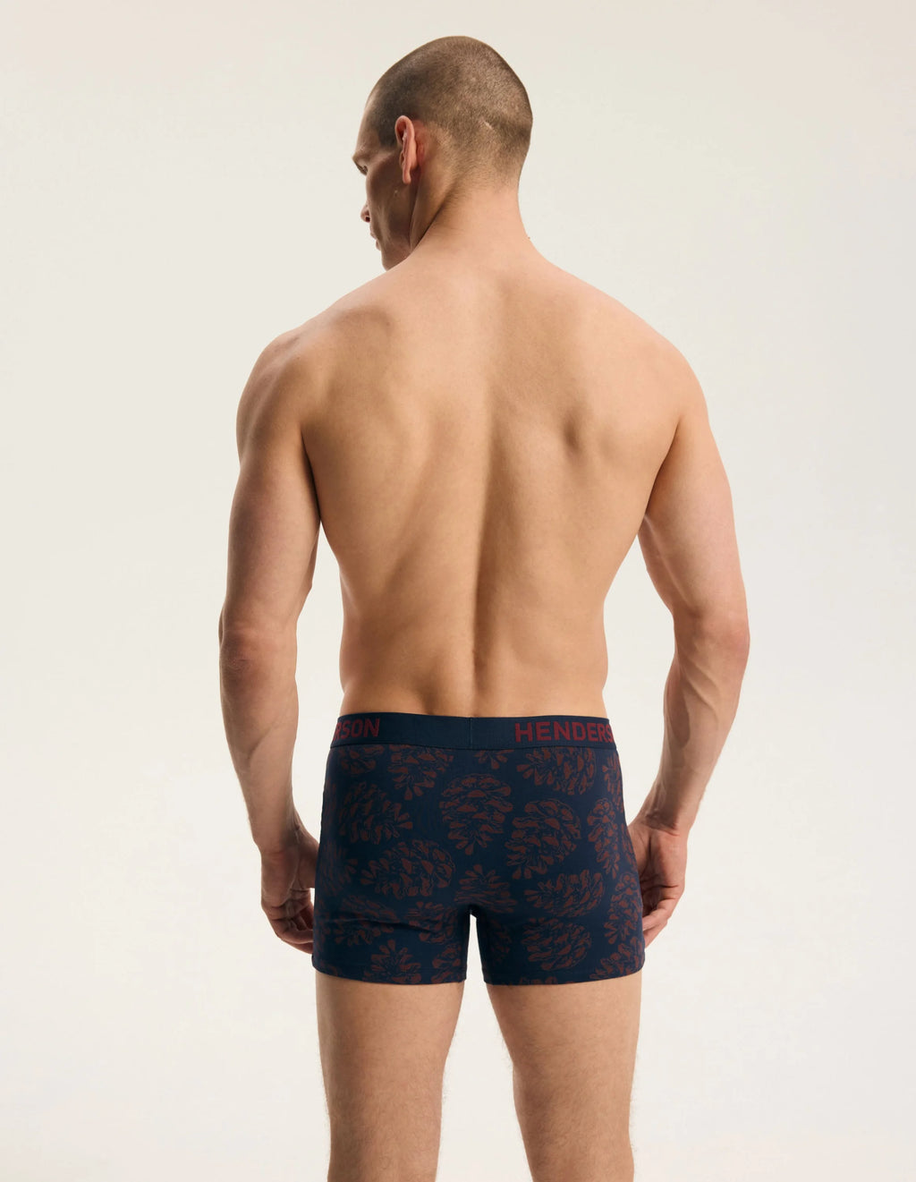 45486 - fawn - boxer da uomo in cotone stretch con elastico