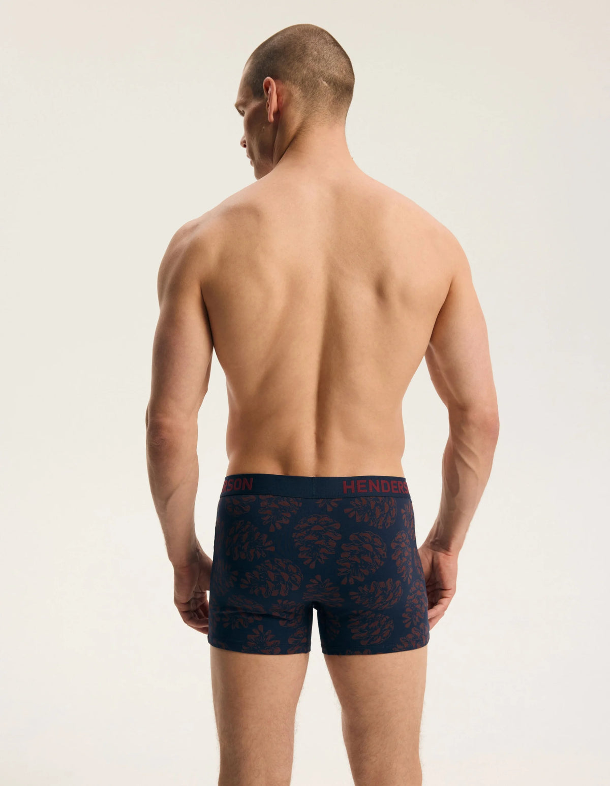 45486 - fawn - boxer da uomo in cotone stretch con elastico