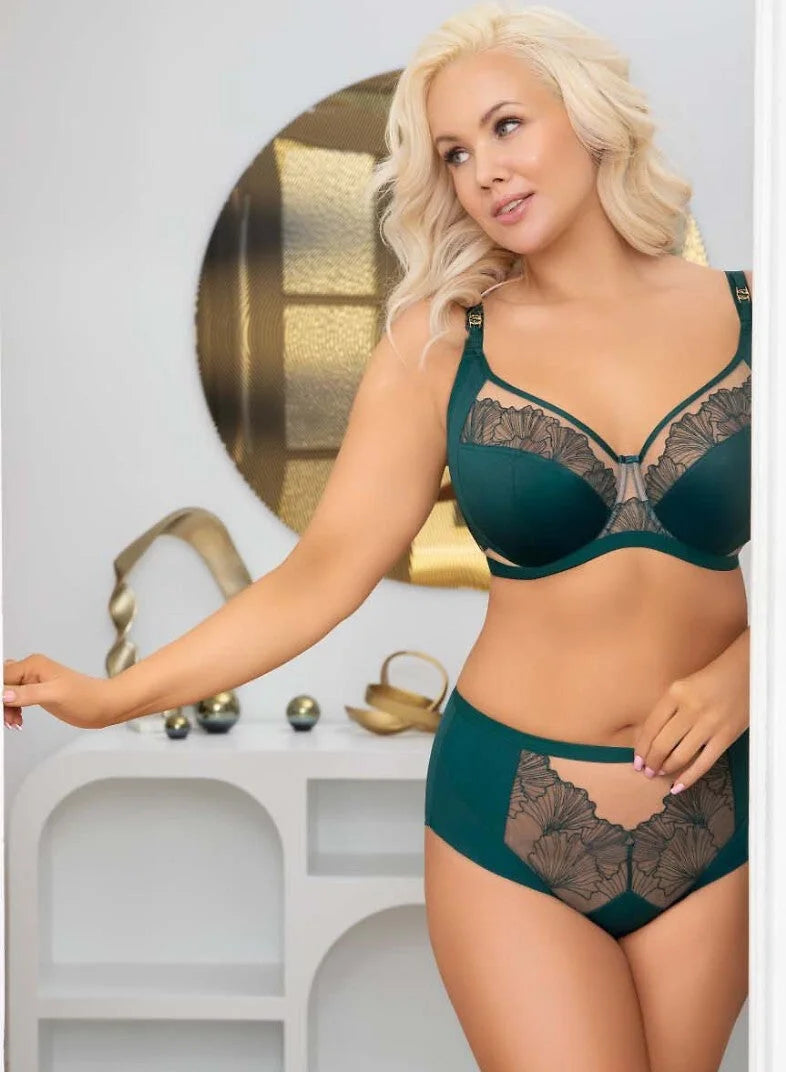 Aisha - reggiseno soft con ferretto in simplex e ricamo