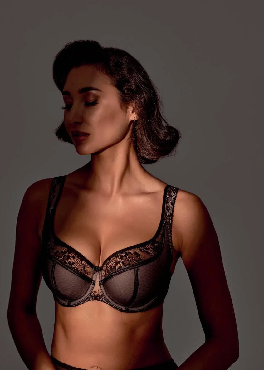 Alicante - k647 - nero - reggiseno semi-imbottito