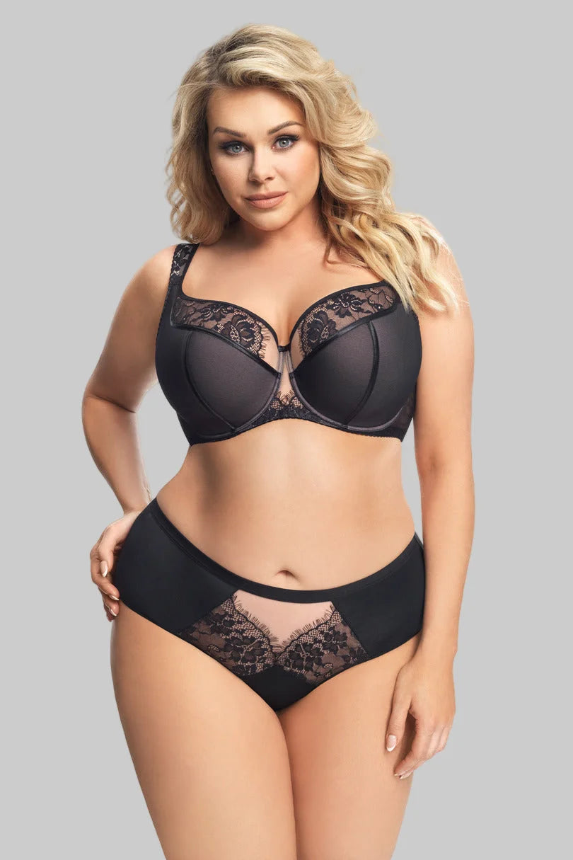 Alicante - k647 - nero - reggiseno semi-imbottito