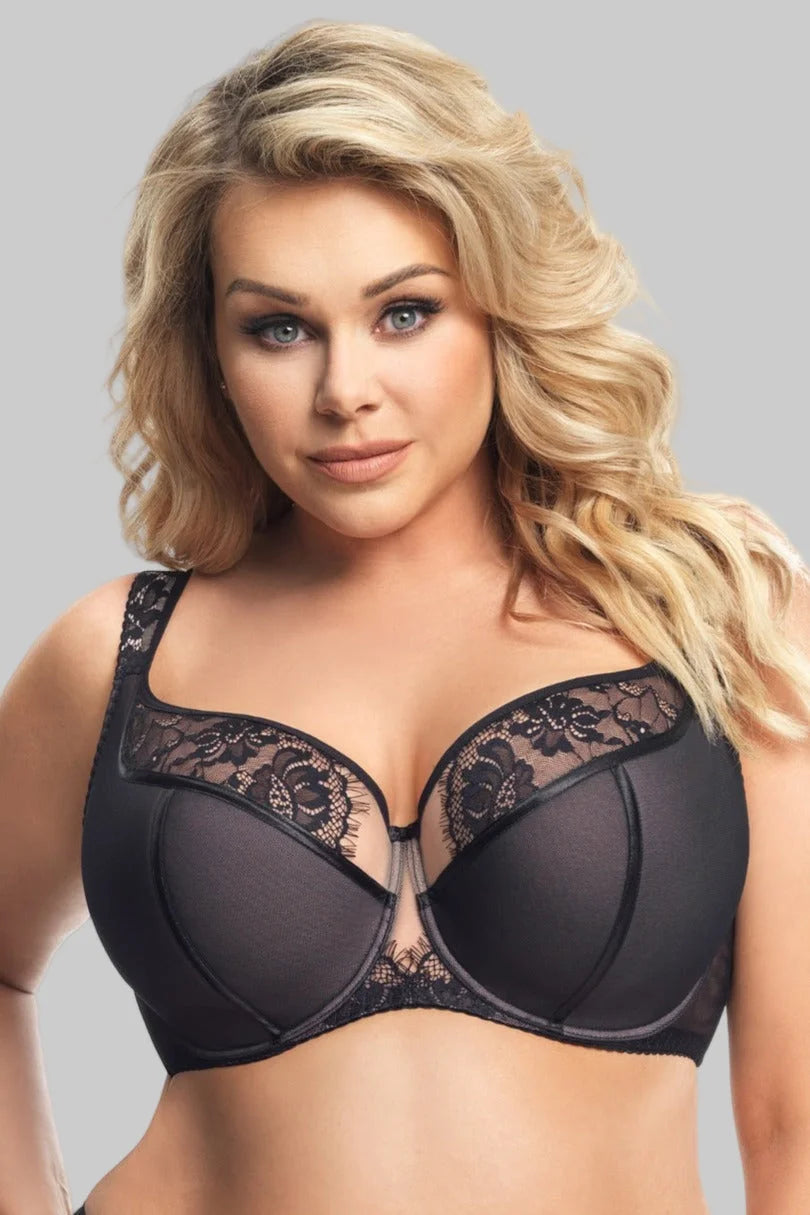 Alicante - k647 - nero - reggiseno semi-imbottito