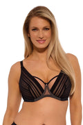 Alicia - 1397m - reggiseno soft con ferretto in tulle - nero