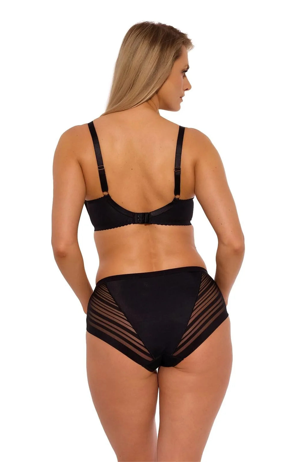 Alicia - 1397m - reggiseno soft con ferretto in tulle - nero