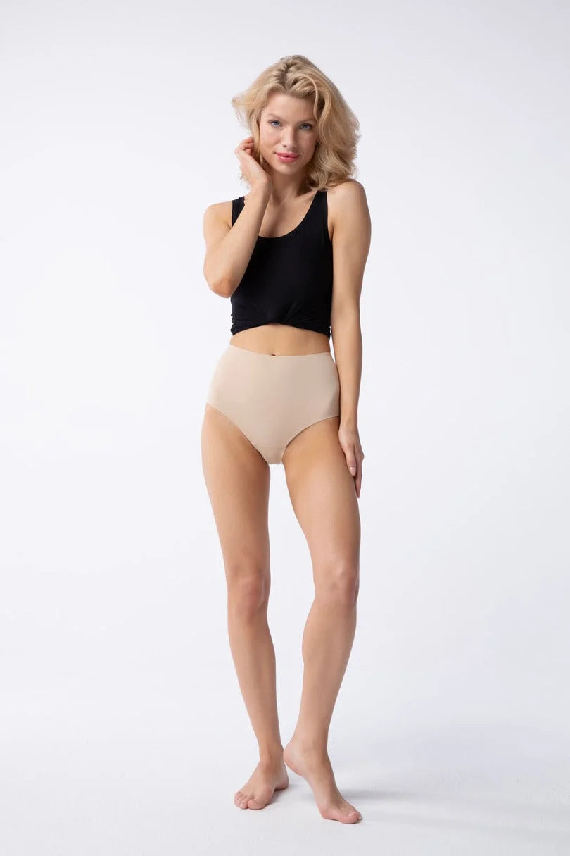 Amber maxi - slip da donna a vita alta con effetto