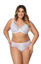 Amy - 1824 - slip da donna classici in tulle e pizzo