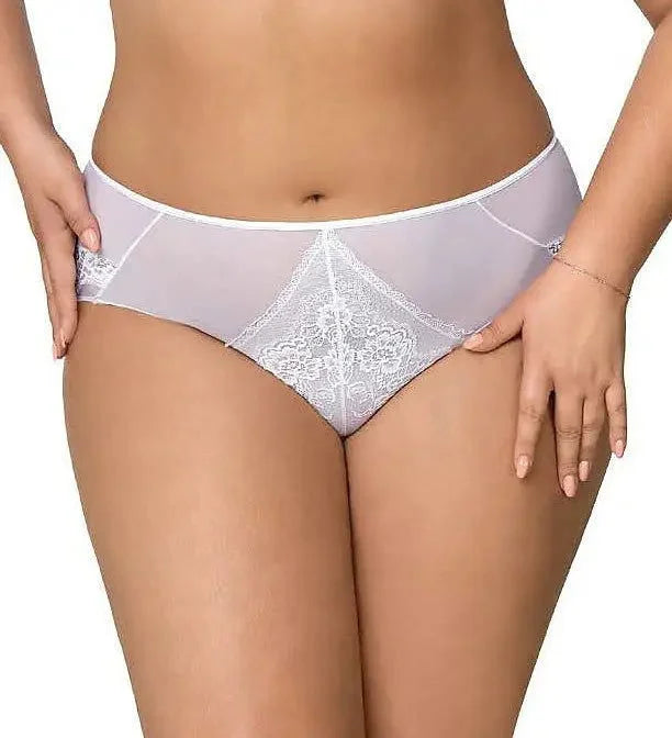 Amy - 1824 - slip da donna classici in tulle e pizzo