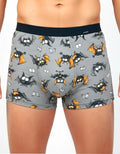 (bat) boxer da uomo in cotone elasticizzato - tattoo
