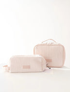 Beauty case da donna elegante con vano per pennelli