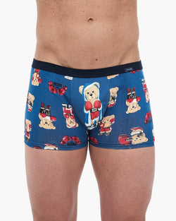 (boxe bears) boxer da uomo in cotone elasticizzato - tattoo
