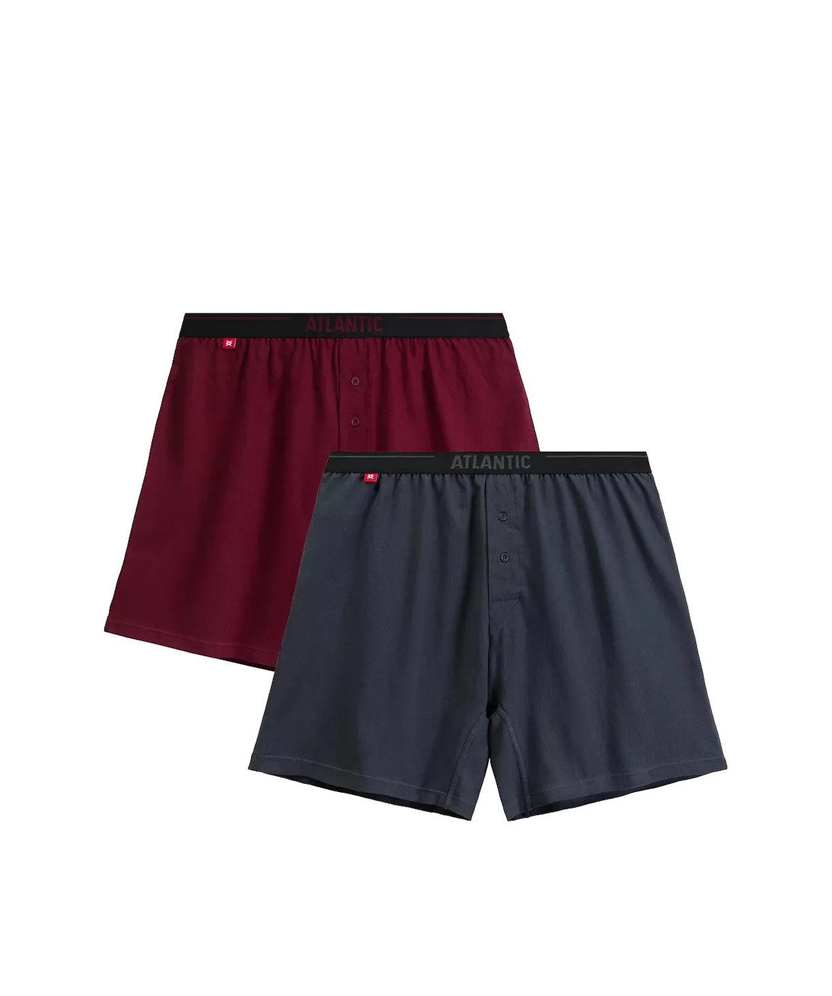 2mbx-025/25 - boxer morbido con bottoni in 100% cotone