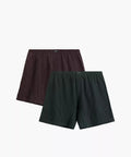 2mbx-079 - vino - boxer morbido con bottoni in 100% cotone