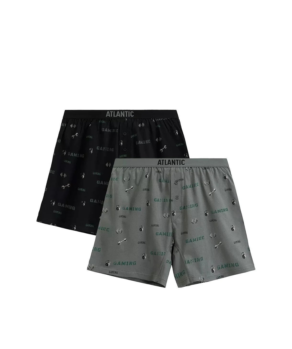 2mbx-084/25 - boxer morbido con bottoni in 100% cotone