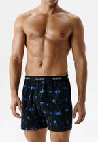2mbx-093 - boxer morbido con bottoni in 100% cotone - pack