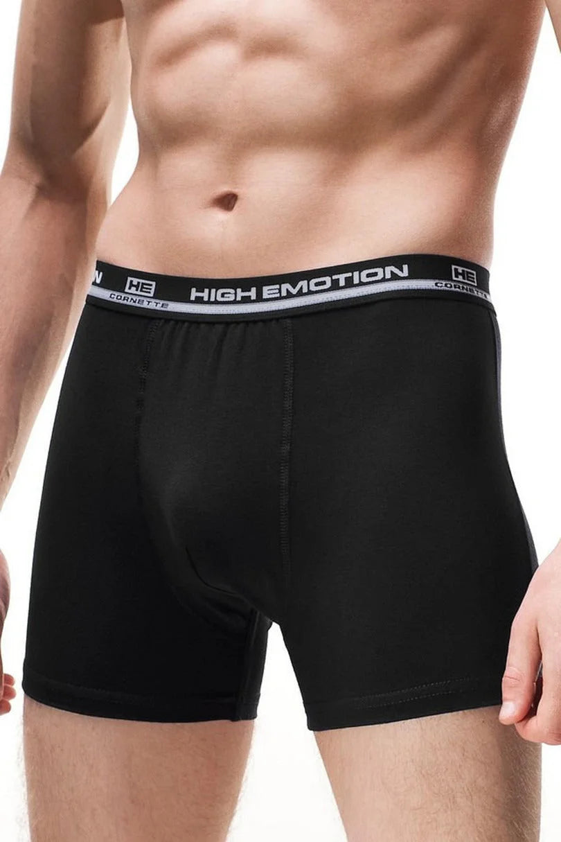 Boxer uomo in cotone con elastico a vista - high emotion