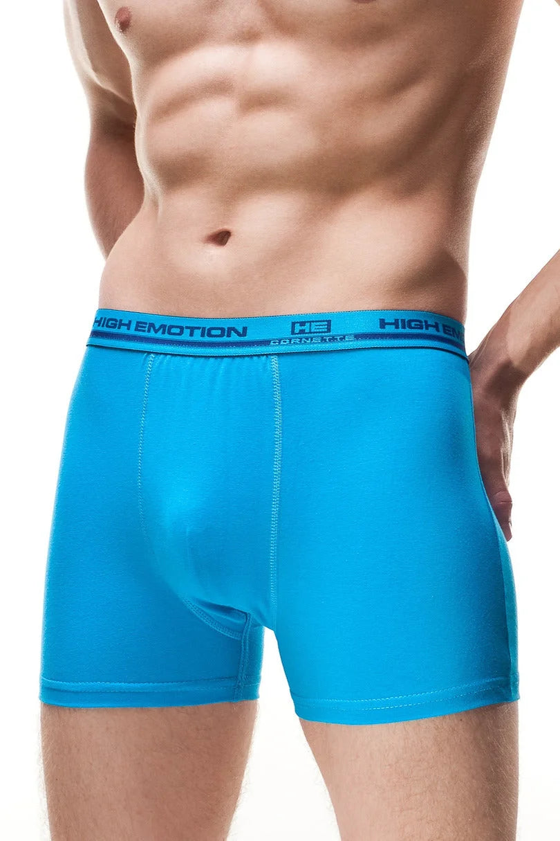 Boxer uomo in cotone con elastico a vista - high emotion
