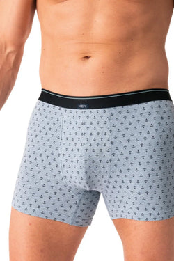 Mxh 936 - boxer uomo in cotone premium – stampa marinara