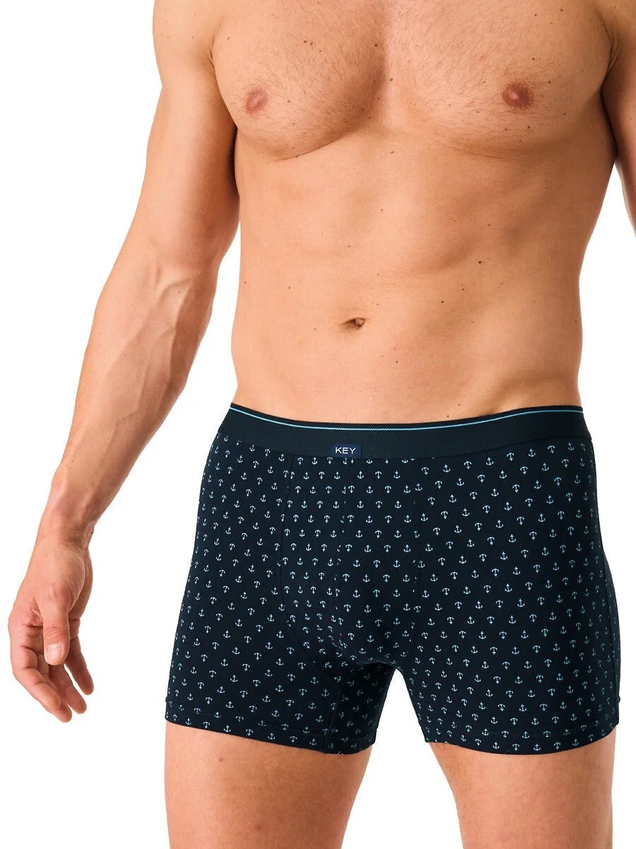 Mxh 936 - boxer uomo in cotone premium – stampa marinara