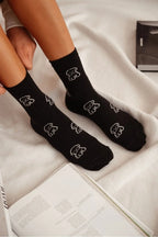 0200.155 - calze corte da donna in cotone elasticizzato
