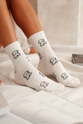 0200.155 - calze corte da donna in cotone elasticizzato