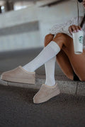 0248.001 - calze gambaletto da donna in cotone elasticizzato