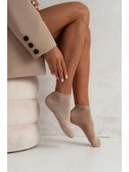 0163 - calzini classici da donna girocaviglia in cotone