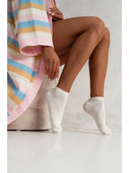 0163 - calzini classici da donna girocaviglia in cotone
