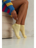 0163 - calzini classici da donna girocaviglia in cotone