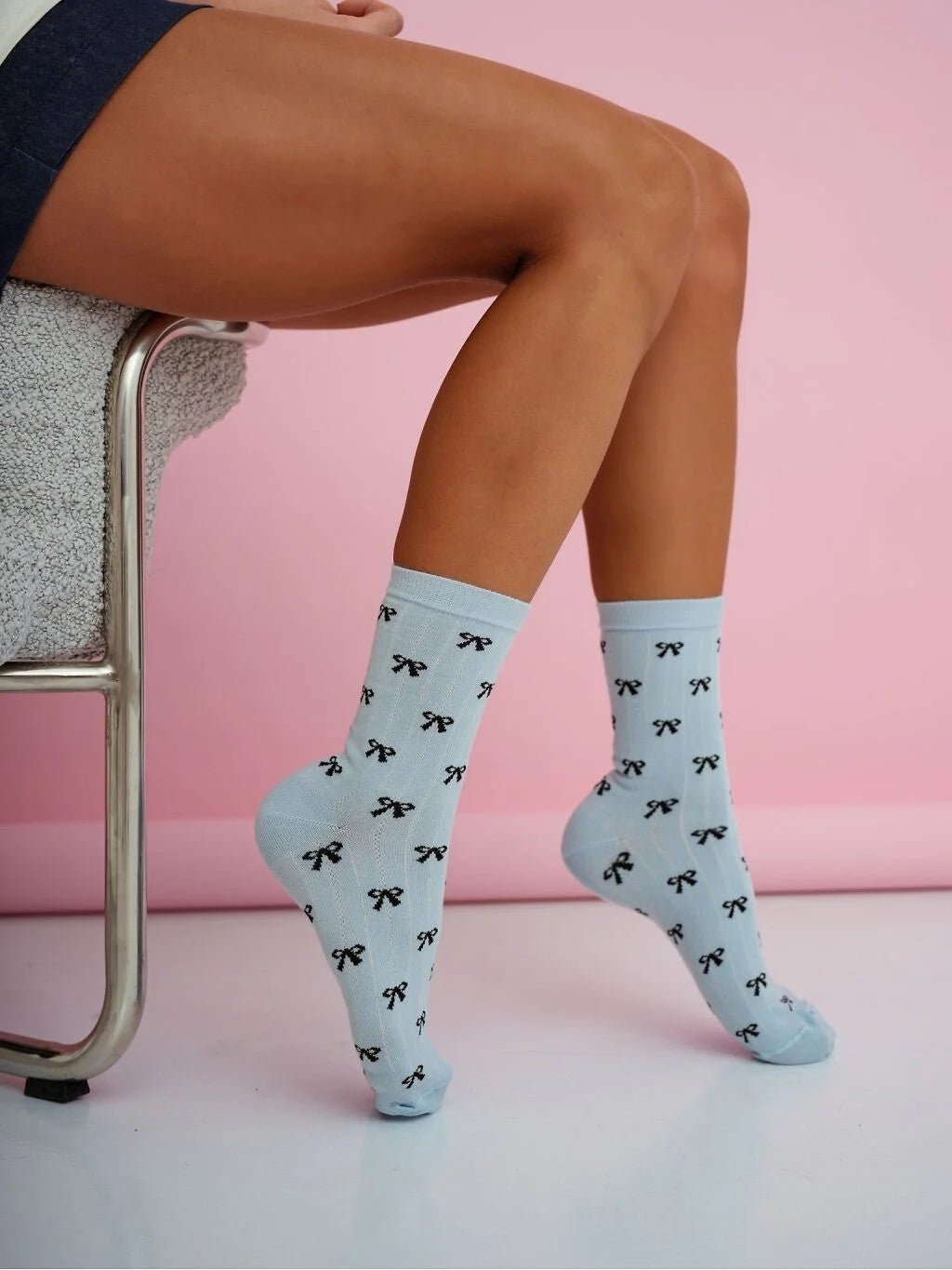 0200.221 - calze corte da donna in cotone elasticizzato