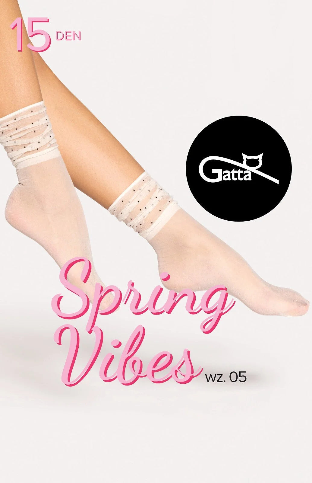Calzini da donna velati 15 den - vibes 05