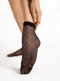 Calzini eleganti da donna in cotone a fantasia - 20 den