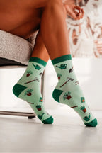 0200.210 - calze corte da donna in cotone elasticizzato