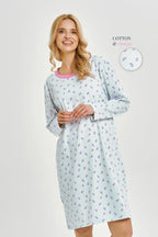3447 - yolanda - camicia da notte donna – comfort