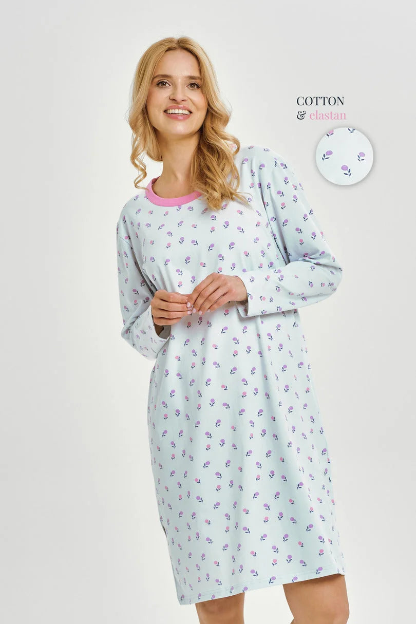 3447 - yolanda - camicia da notte donna – comfort