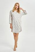 3431 - adele - camicia da notte donna in cotone