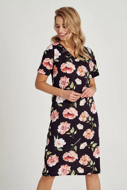 3134 - peony - camicia da notte donna in puro cotone