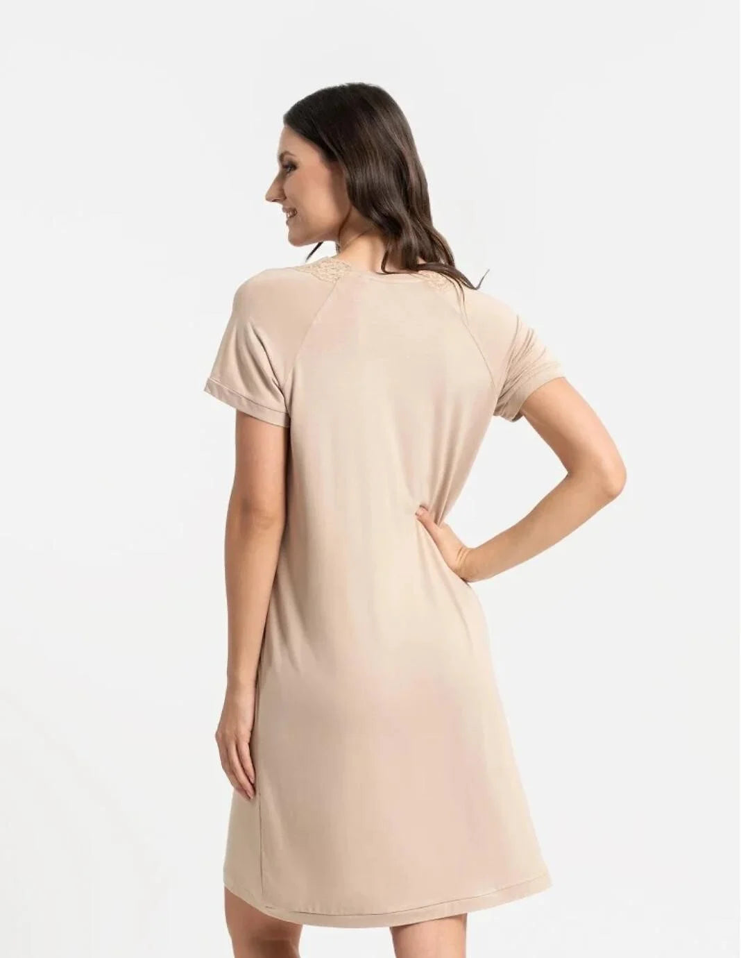 (pdk3200-010) camicia da notte silk-touch – viscosa