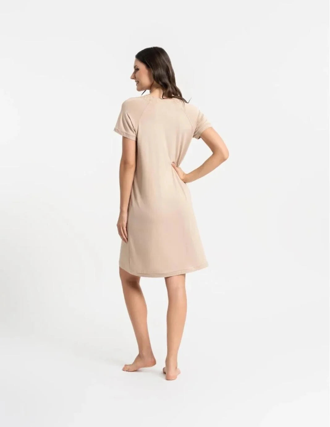 (pdk3200-010) camicia da notte silk-touch – viscosa