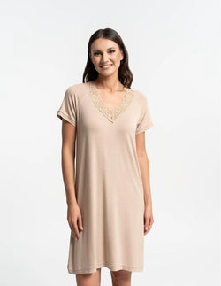 (pdk3200-010) camicia da notte silk-touch – viscosa