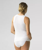 (clv-002) canotta da donna spalla larga in cotone