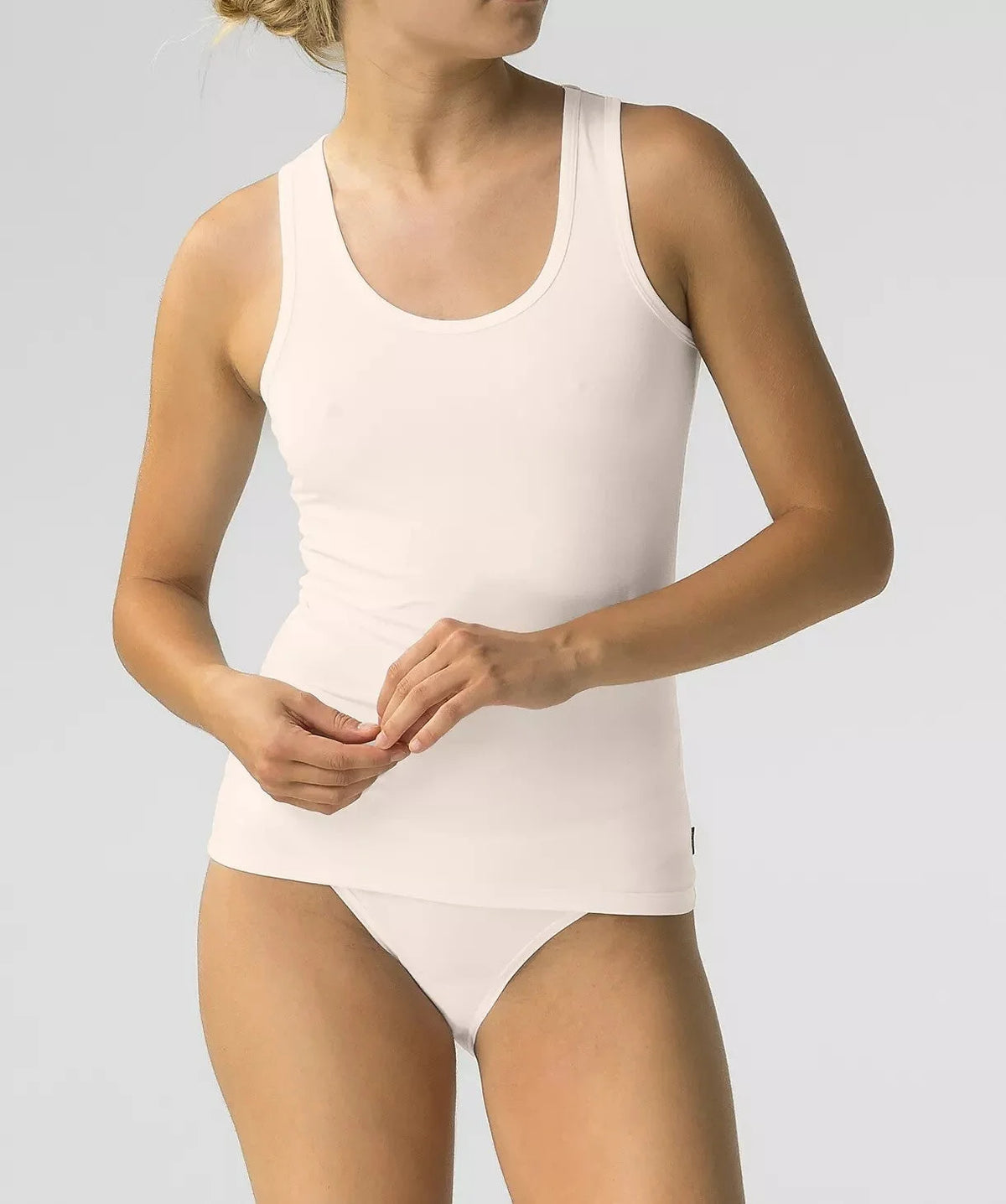 (clv-002) canotta da donna spalla larga in cotone