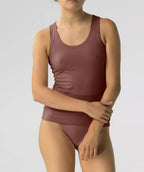 (clv-002) canotta da donna spalla larga in cotone